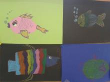 Kunstwerke von Schülern