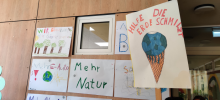 Klimastreik an der Wiedbachschule